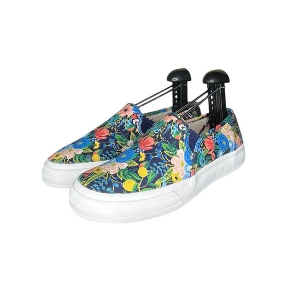 Keds Rifle Paper Co. Double Decker Garden Party Slip-On Casual W7 - Picture 2 of 6